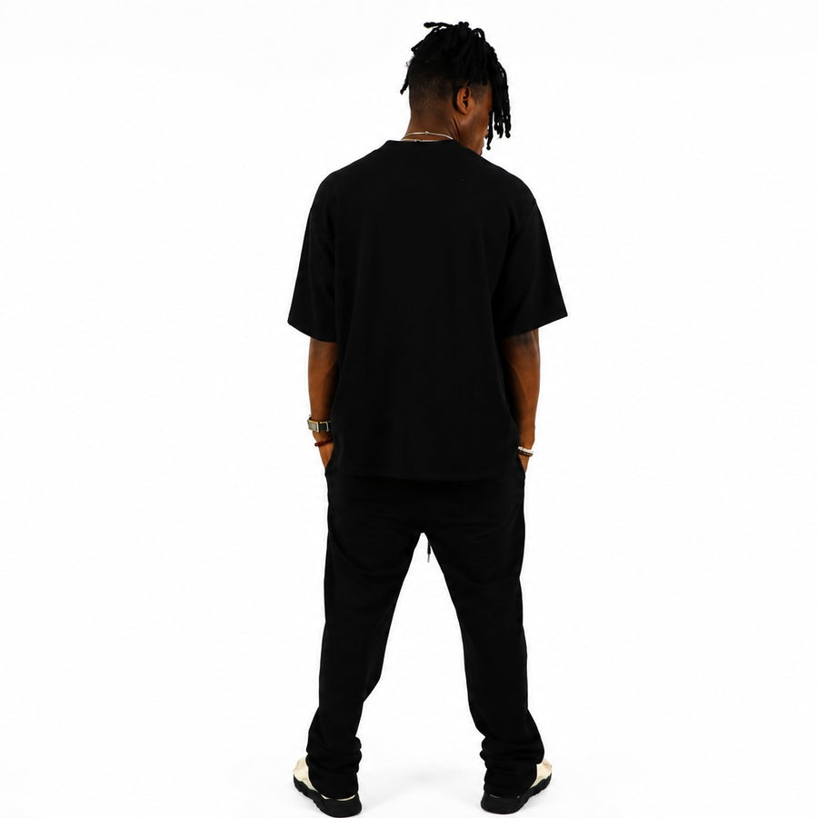Ensemble Oversize Noir pantalon & T-shirt  “H” – Streetwear