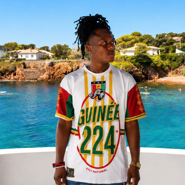 Maillot Oversize Guinée 224 – Streetwear