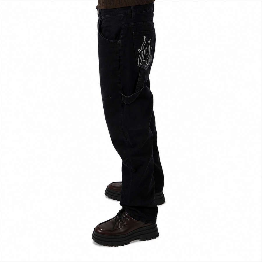 Jean noir Denim – Taille 34 – 100% coton